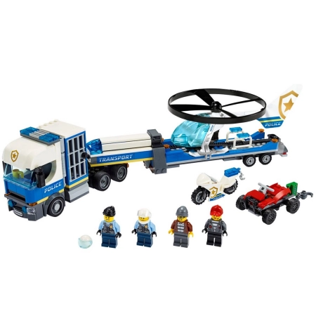 Klocki LEGO City 60244 Laweta helikoptera policyjnego 5+